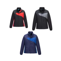 Chaqueta Softshell de Trabajo Impermeable Cortaviento Multibolsillos Metalfree para Mujer Portwest PW278