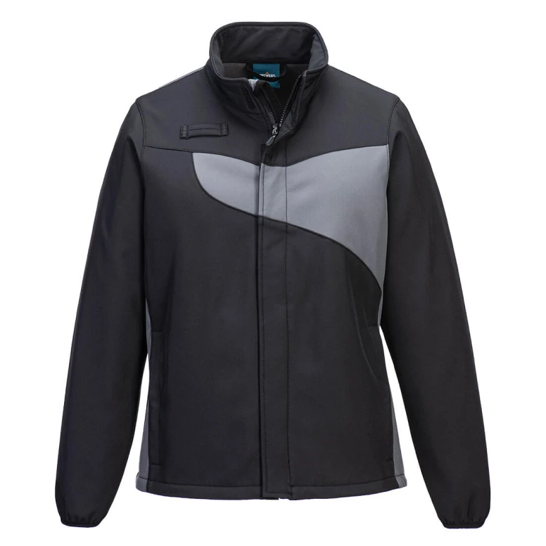 Chaqueta Softshell de Trabajo Impermeable Cortaviento Multibolsillos Metalfree para Mujer Portwest PW278