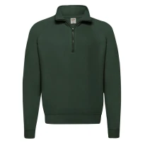 Sudadera de trabajo Fruit of The Loom con cuello con cremallera y cinta Classic FR621140