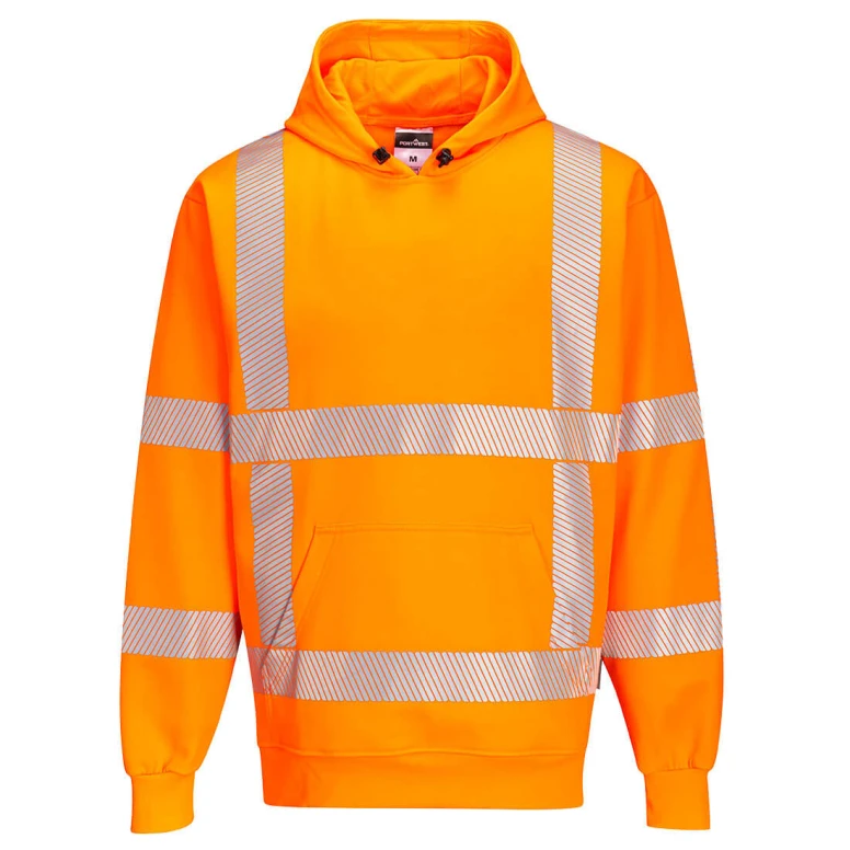 Sudadera de Trabajo Alta Visibilidad con Capucha Portwest R477