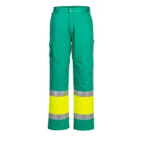 Pantalón de Trabajo Alta Visibilidad Multibolsillos Ligero Portwest L049