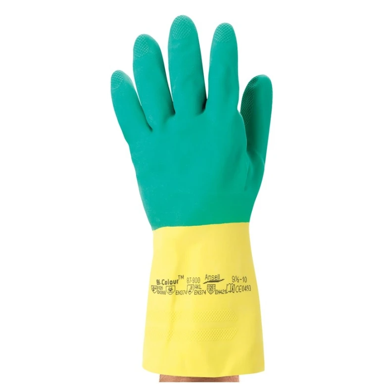 Guantes de Trabajo ANSELL Bi-Colour 87-900