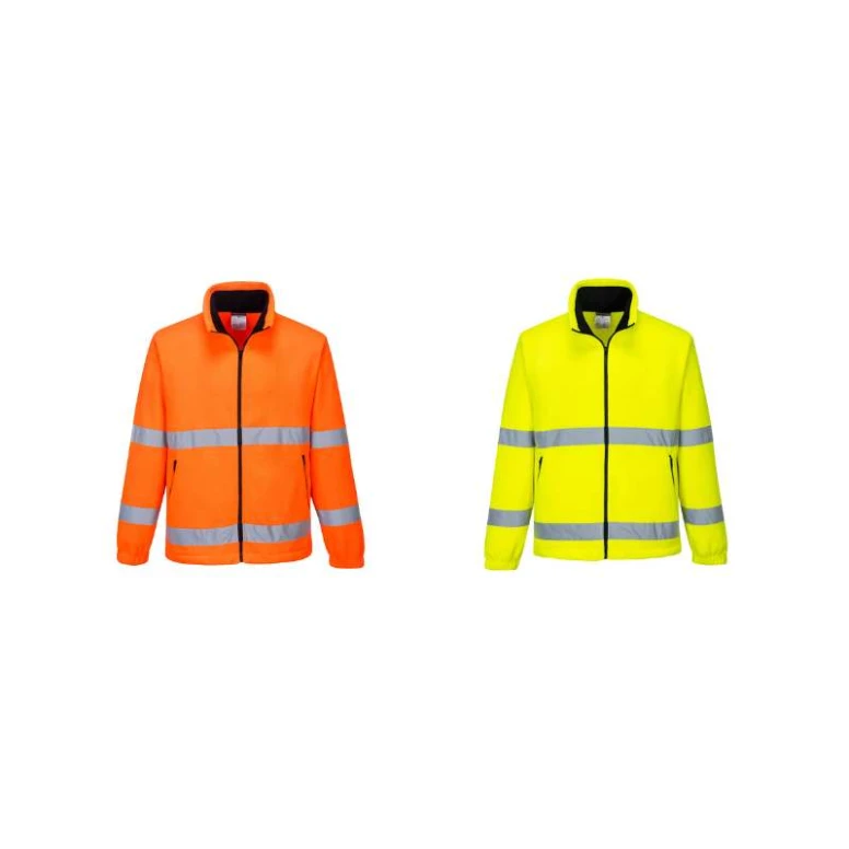 Chaqueta Polar Alta Visibilidad Cremallera Completa Portwest F303