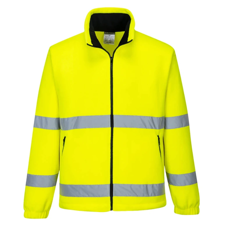 Chaqueta Polar Alta Visibilidad Cremallera Completa Portwest F303
