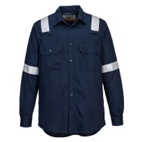 Camisa de Trabajo Alta Visibilidad Ligera Multibolsillos Multi-norma Ignífuga Portwest FR720 2