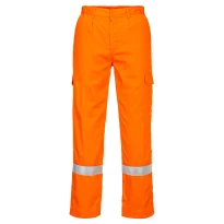 Pantalones de Trabajo Ligeros Alta Visibilidad Multibolsillos Ignífugos Multi-norma Portwest FR412