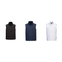 Chaleco de Trabajo Softshell Impermeable con Cremallera Completa Portwest TK22