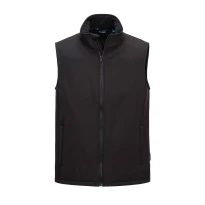 Chaleco de Trabajo Softshell Impermeable con Cremallera Completa Portwest TK22 2