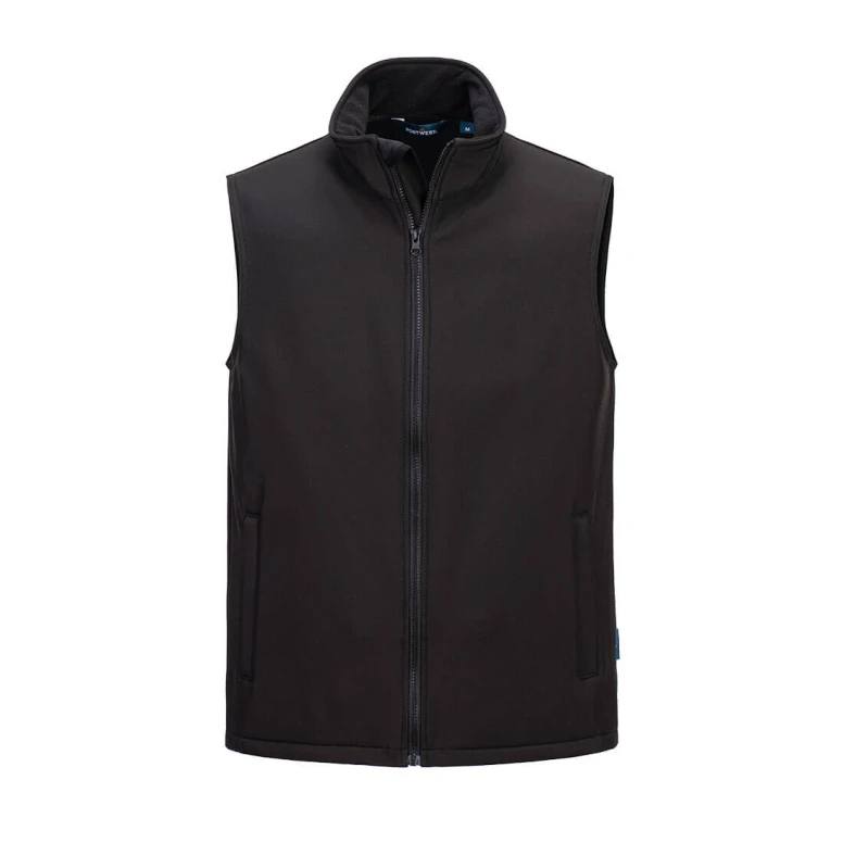 Chaleco de Trabajo Softshell Impermeable con Cremallera Completa Portwest TK22