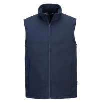 Chaleco de Trabajo Softshell Impermeable con Cremallera Completa Portwest TK22