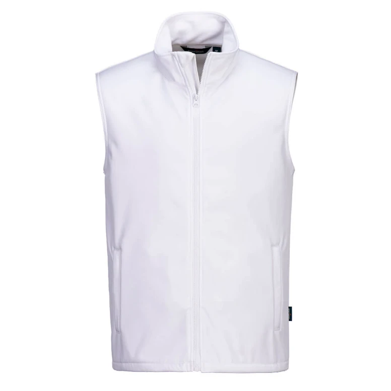 Chaleco de Trabajo Softshell Impermeable con Cremallera Completa Portwest TK22
