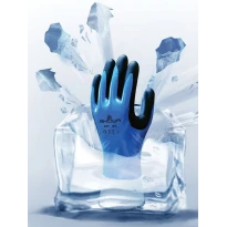 Guantes Showa 477 de espuma de nitrilo con forro aislante TÉRMICO impermeable SH477