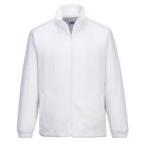Chaqueta de Trabajo de Forro Polar Antiestática con Cremallera Completa Portwest AS26