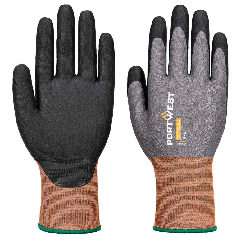Guantes de Trabajo Recubiertos de Nitrilo Anticorte Elásticos Portwest CT21