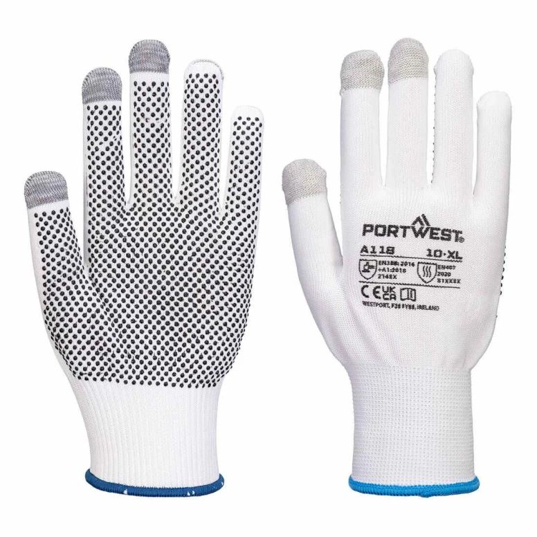 Guantes de Trabajo de PVC Anticorte Antidesgaste Anticalor Portwest A118