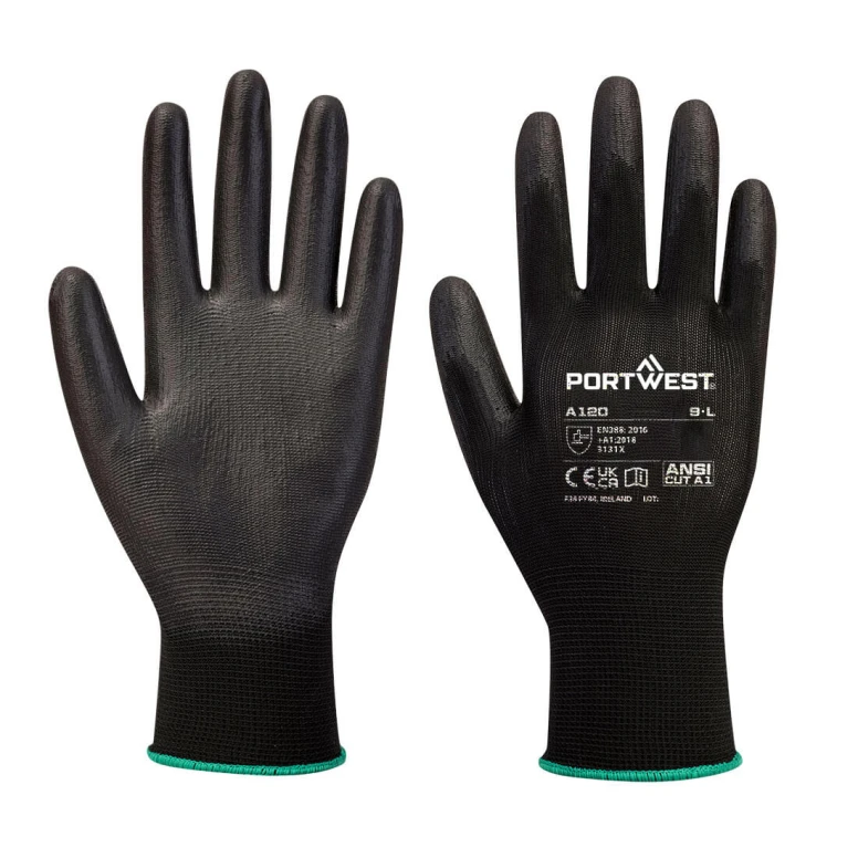 288 Pares - Guantes de Trabajo Anticorte Antiabrasión Stretch Portwest VB120