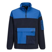 Sudadera de Trabajo de Forro Polar con Múltiples Bolsillos y Media Cremallera Portwest KX378