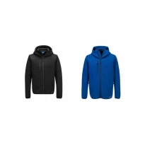 Sudadera de Trabajo de Forro Polar con Múltiples Bolsillos y Cremallera Completa con Capucha Portwest KX372