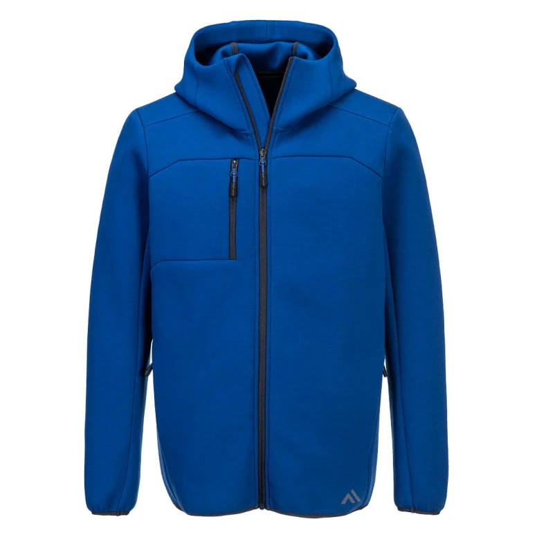 Sudadera de Trabajo de Forro Polar con Múltiples Bolsillos y Cremallera Completa con Capucha Portwest KX372