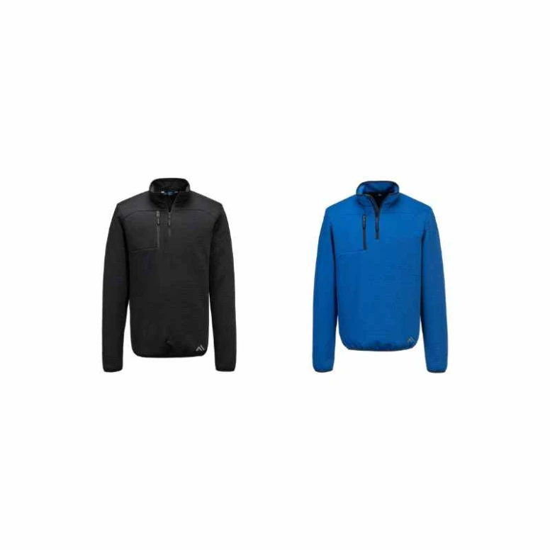 Sudadera de Trabajo con Media Cremallera Portwest KX376