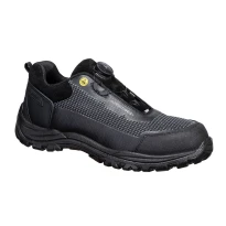 Zapatos de seguridad bajos cierre BOA Portwest Girder S3S ESD SR FO FE05