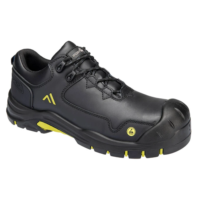 Zapatos de Seguridad Bajos Resistencia al Calor Metalfree Portwest Apex S3S ESD HRO SR SC FO FC19