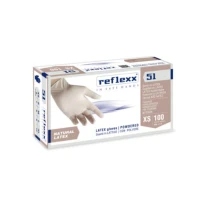 Guantes de látex con polvo Reflexx R51