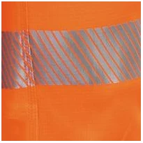 Liquidación total-Pantalon de trabajo Alta Visibilidad Elástico Multibolsillos Cofra Guaitire V601-0-02 Talla 58 Amarillo marino