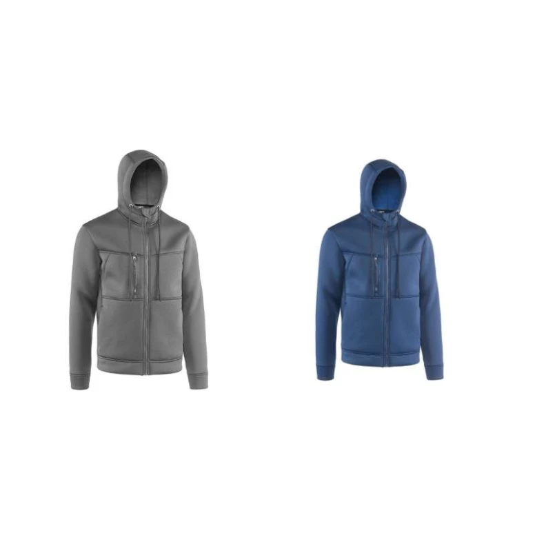 Sudadera de Trabajo Stretch con Capucha y Cremallera Completa Multibolsillos Sottozero Diver I0440