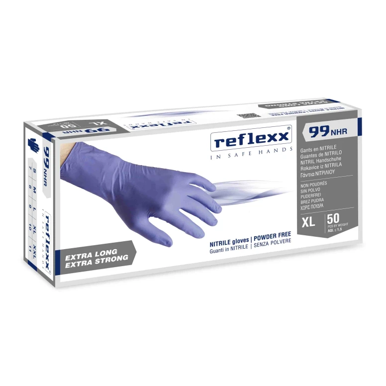 Guantes de nitrilo High Risk Reflexx 99 NHR