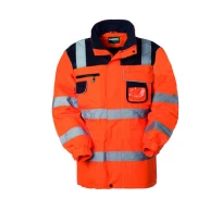 Parka de trabajo Multibolsillos Alta Visibilidad Rossini Lindos Hi-Vis HH224