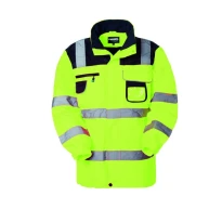 Parka de trabajo Multibolsillos Alta Visibilidad Rossini Lindos Hi-Vis HH224 2
