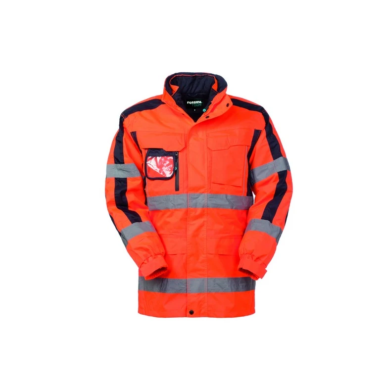 Parka de trabajo Multibolsillos Alta Visibilidad Rossini Fresnel Hi-Vis HH225