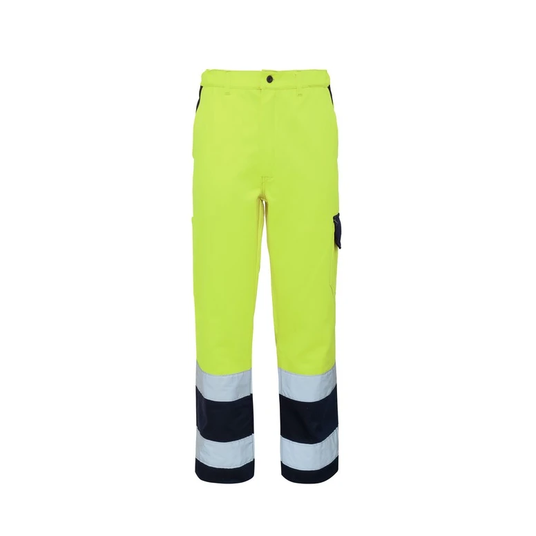Pantalón de invierno de trabajo Alta Visibilidad Multibolsillos Rossini Hi-Vis A00131