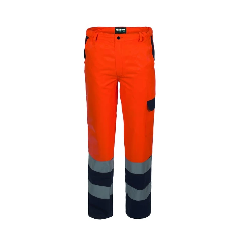 Pantalones de trabajo Alta Visibilidad Multibolsillos Rossini Hi-Vis A00130