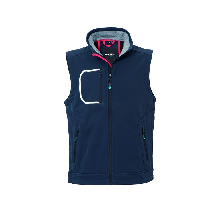 Chaleco de trabajo Softshell elástico Rossini Zack HH654