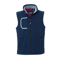 Chaleco de trabajo Softshell elástico Rossini Zack HH654