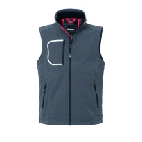 Chaleco de trabajo Softshell elástico Rossini Zack HH654