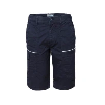Liquidación total - Bermuda de trabajo Stretch Multibolsillos Rossini R-Stretch A00704 Talla XL Color azul
