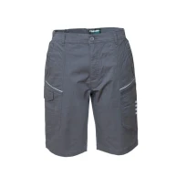 Liquidación total - Bermuda de trabajo Stretch Multibolsillos Rossini R-Stretch A00704 Talla XL Color azul