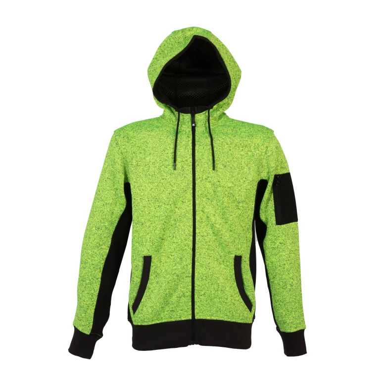 Sudadera de trabajo Multibolsillos JRC New Quebec Amarillo flúor 994737