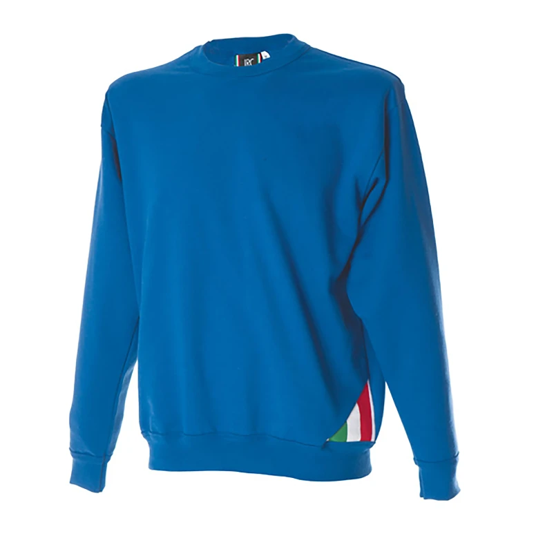Sudadera de trabajo de cuello redondo 100% Algodón Made in Italy JRC Bologna 988253