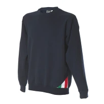 Sudadera de trabajo de cuello redondo 100% Algodón Made in Italy JRC Bologna 988253
