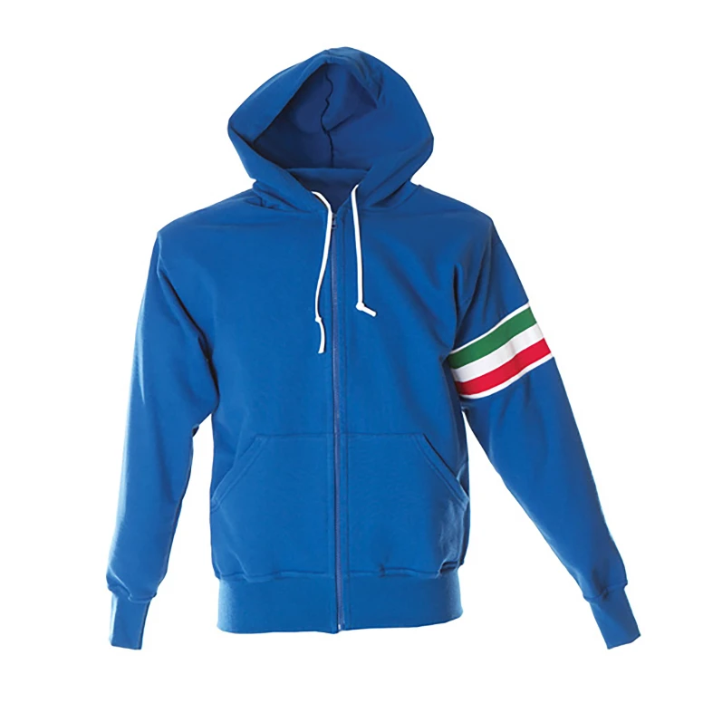 Sudadera con cremallera larga y capucha de trabajo 100% Algodón Made in Italy JRC Verona 988273