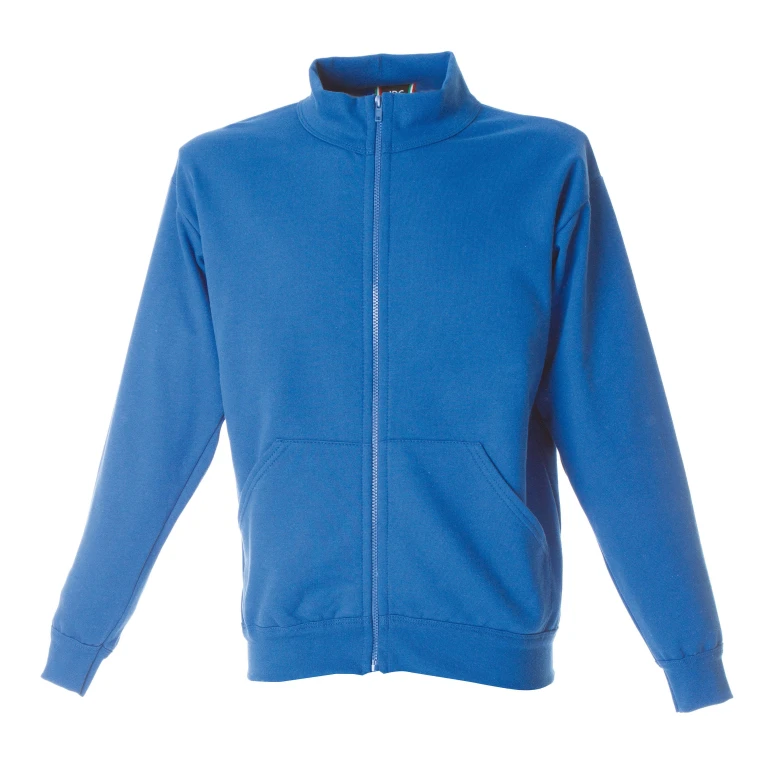 Sudadera con cremallera larga de trabajo 100% Algodón Made in Italy JRC Pescara 988793
