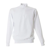 Sudadera con cremallera corta de trabajo 100% Algodón Made in Italy JRC Piacenza 988553