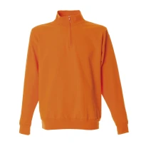 Sudadera con cremallera corta de trabajo 100% Algodón Made in Italy JRC Piacenza 988553