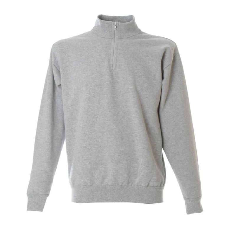 Sudadera con cremallera corta de trabajo 100% Algodón Made in Italy JRC Piacenza 988553
