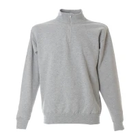 Sudadera con cremallera corta de trabajo 100% Algodón Made in Italy JRC Piacenza 988553