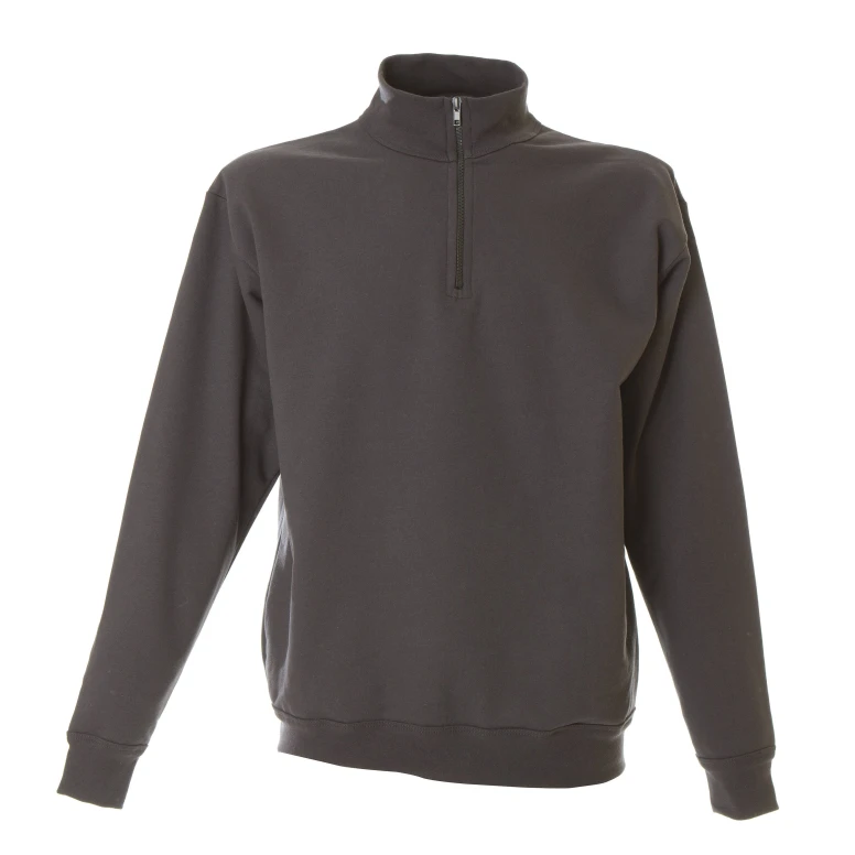 Sudadera con cremallera corta de trabajo 100% Algodón Made in Italy JRC Piacenza 988553